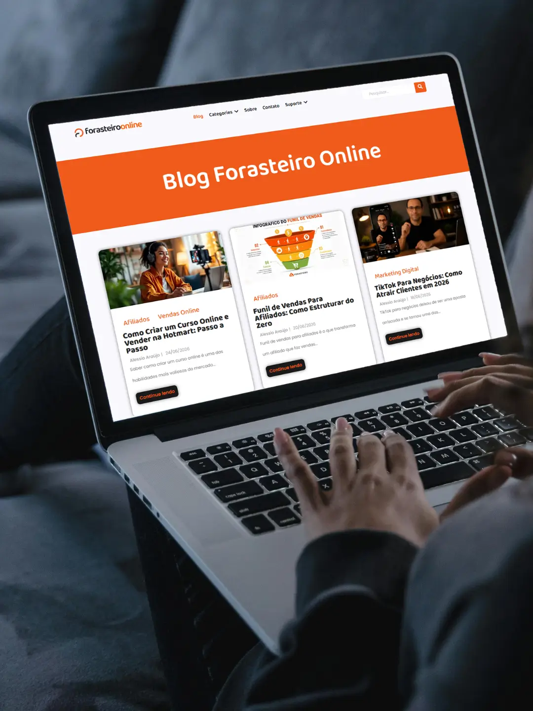 Forasteiro Online, Marketing de afiliado