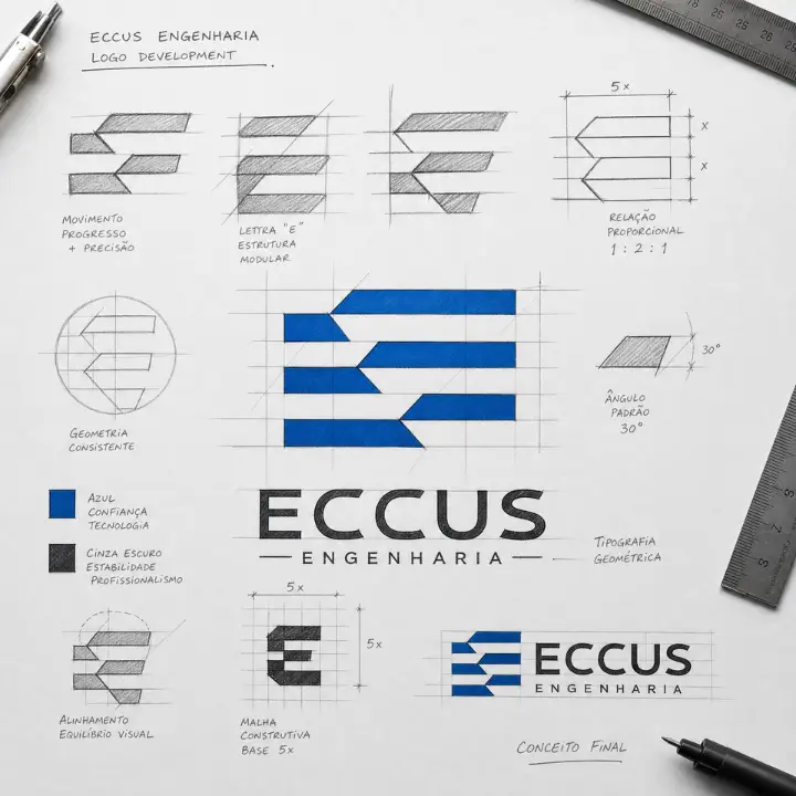 IDENTIDADE DE MARCA - ECCUS ENGENHARIA